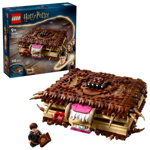 LEGO Harry Potter Chomping Monster Book of Monsters για 9+ Ετών 518τμχ 76449