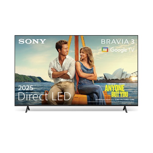 Sony Smart Τηλεόραση 55" 4K UHD LED BRAVIA 3 HDR (2025) K-55S3