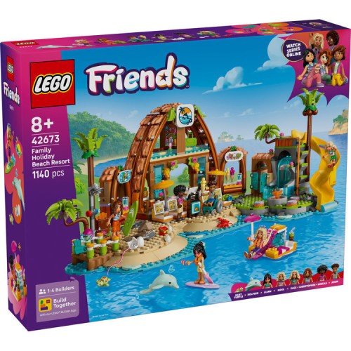 LEGO Friends Family Vacation Beach Resort για 8+ Ετών 1140τμχ 42673