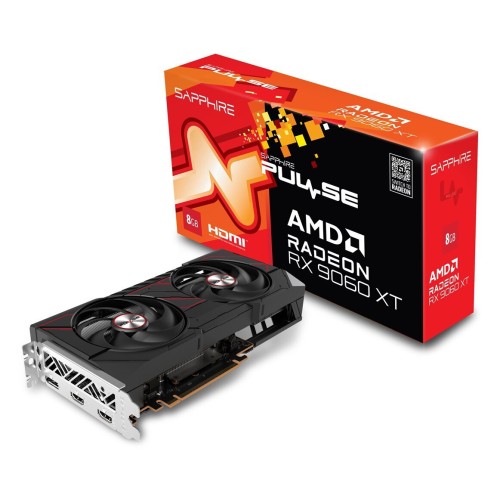 Sapphire Radeon RX 9060 XT 8GB GDDR6 Pulse OC Κάρτα Γραφικών 11350-04-20G