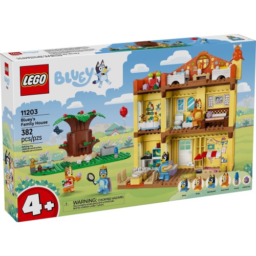 LEGO Τουβλάκια Bluey's Family House για 4+ Ετών 382τμχ 11203