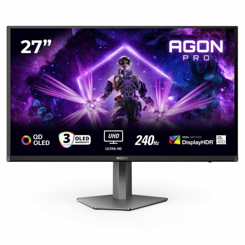 AOC Agon AG276UZD QD-OLED HDR Monitor 26.5" 4K 3840x2160 240Hz με Χρόνο Απόκρισης 0.03ms GTG