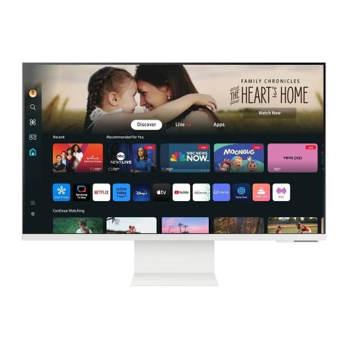 Samsung M8 M80F VA HDR Smart Monitor 32" 4K 3840x2160 με Χρόνο Απόκρισης 4ms GTG Λευκό