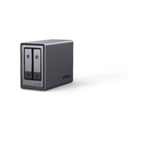 Ugreen DXP2800 NAS Tower με 2 θέσεις για HDD/SSD