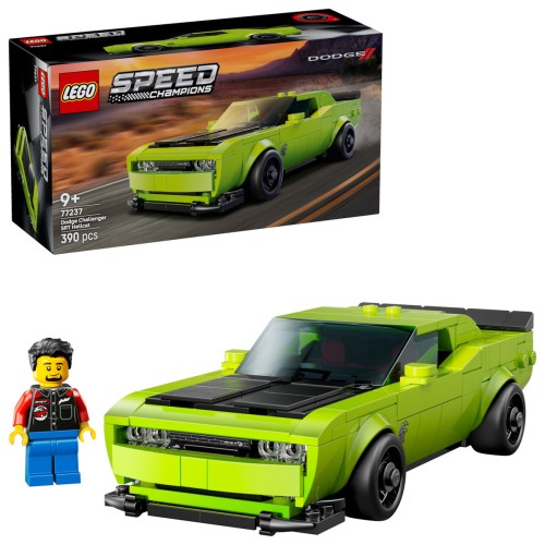 LEGO Speed Champions Dodge Challenger SRT για 9+ Ετών 390τμχ 77237