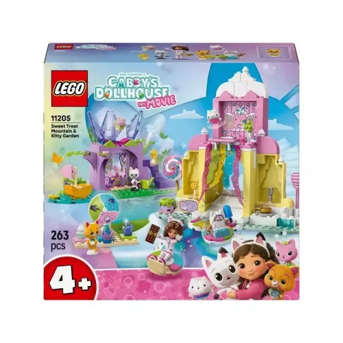 LEGO Gabby's Dollhouse Sweet Treat Mountain & Kitty Garden για 4+ Ετών 263τμχ 11205