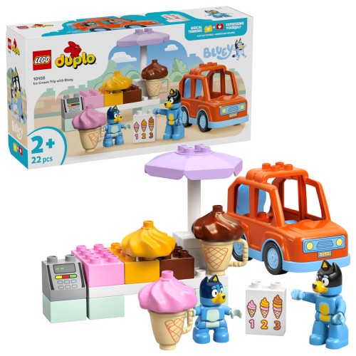 LEGO Duplo Ice Cream Trip With Bluey για 2+ Ετών 22τμχ 10458