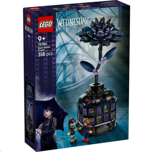 LEGO Wednesday Black Dahlia Flower για 9+ Ετών 358τμχ 76784