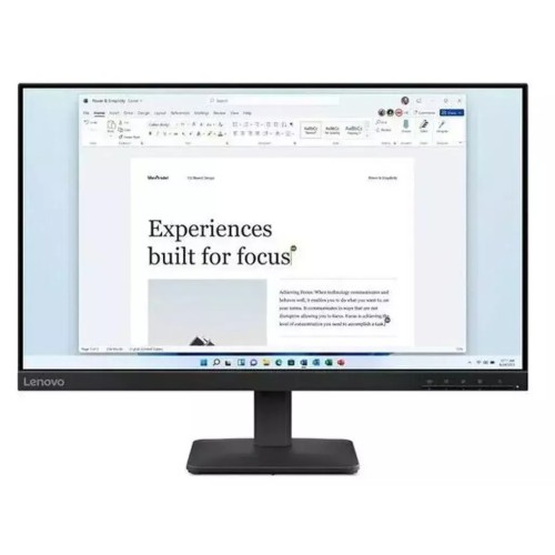 Lenovo L24-4e IPS Monitor 23.8" FHD 1920x1080 με Χρόνο Απόκρισης 4ms GTG