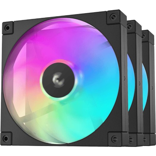 Deepcool Fd14 Case Fan 140mm (1650rpm / 82.53cfm) με ARGB Φωτισμό και Σύνδεση 3-Pin / 4-Pin PWM 3τμχ