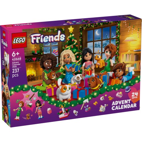 LEGO Friends Advent Calendar 2025 για 6+ Ετών 237τμχ 42668