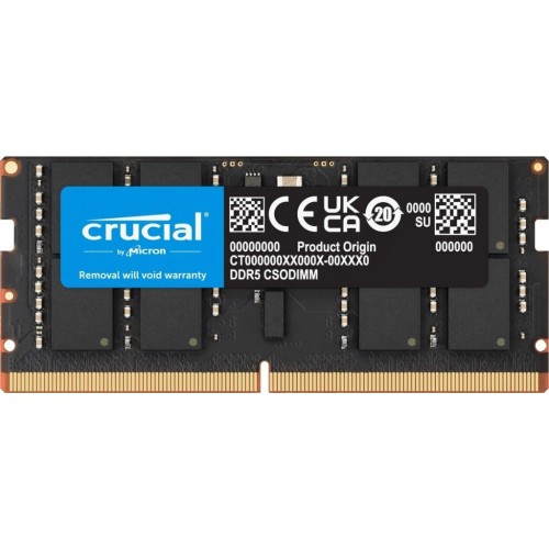 Crucial DDR5 με Module 1x32GB και Ταχύτητα 6400 για Laptop