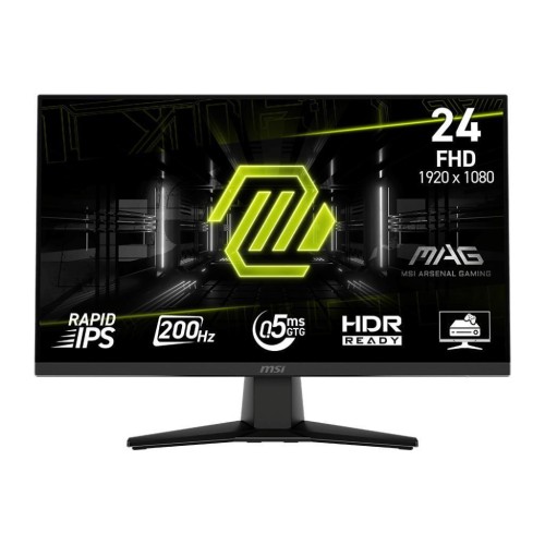 MSI MAG242F IPS Gaming Monitor 24" FHD 1920x1080 200Hz με Χρόνο Απόκρισης 0.5ms GTG