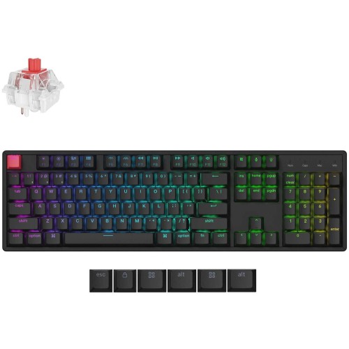 Keychron K10 V2 K10X-J1 Ασύρματο Gaming Μηχανικό Πληκτρολόγιο με RGB φωτισμό (Αγγλικό US)