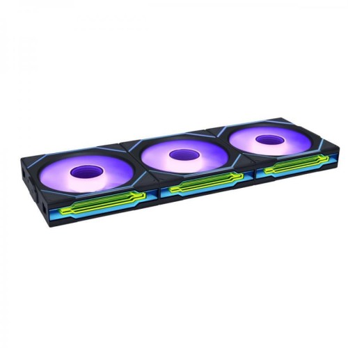 UNI FAN SL-INF Wireless Reverse Case Fan 120mm με ARGB Φωτισμό και Σύνδεση 4-Pin PWM 3τμχ