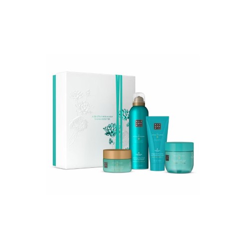 Rituals Karma Medium Σετ Περιποίησης για Καθαρισμό Σώματος 4τμχ