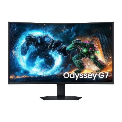 Samsung Odyssey G7 G75F VA HDR Curved Gaming Monitor 37" 4K 3840x2160 165Hz με Χρόνο Απόκρισης 1ms GTG