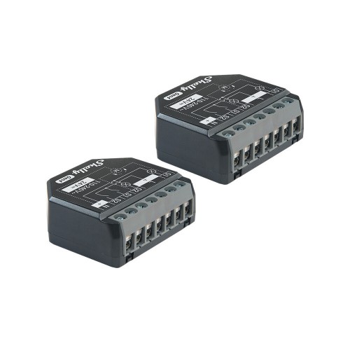 Shelly 2PM Gen4 Smart Switch 2 Καναλιών Wi-Fi, Bluetooth & ZigBee 10A 2τμχ EL-3800238070755