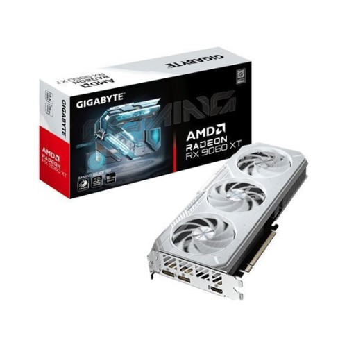 Gigabyte Radeon RX 9060 XT 16GB GDDR6 GAMING OC ICE Κάρτα Γραφικών GV-R906XGAMINGOCICE-16GD