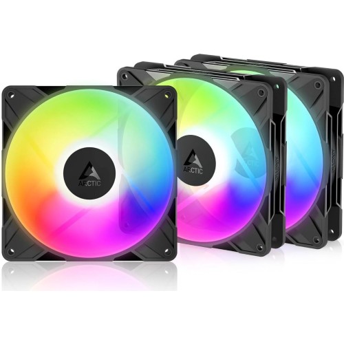 Arctic P14 Pro Reverse Blade Case Fan 140mm (2500rpm / 110cfm) με ARGB Φωτισμό και Σύνδεση 3-Pin / 4-Pin PWM 3τμχ