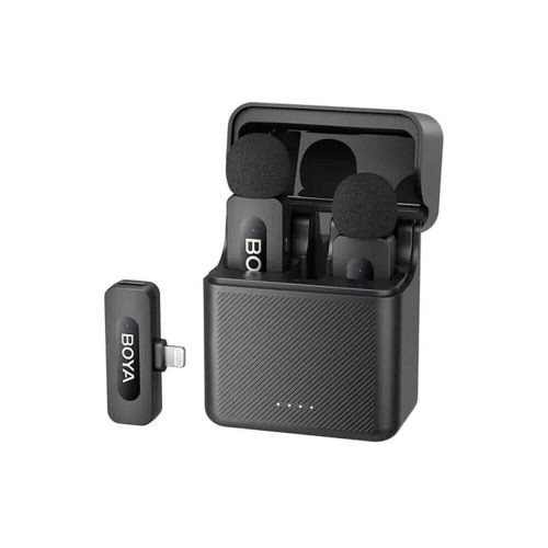 Boya BY-V3 Lightning Ασύρματο Μικρόφωνο Πέτου, Clip On για Κινητό