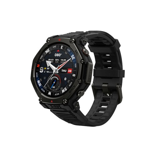 Amazfit T-Rex 3 Pro Titanium 44mm Αδιάβροχο Smartwatch (Tactical Black)