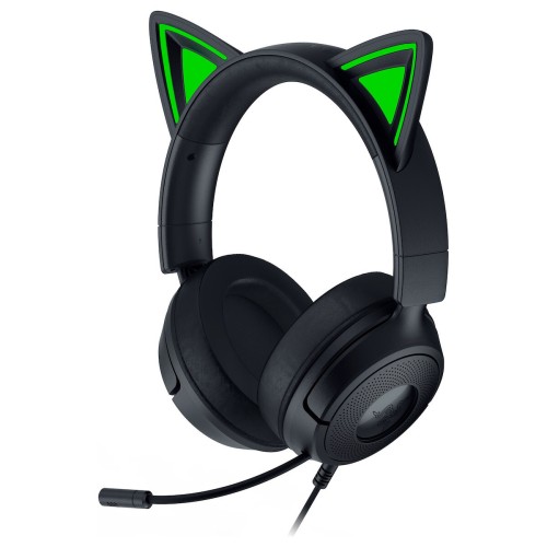 Razer Kraken Kitty V3 X Over Ear Gaming Headset με σύνδεση 3.5mm for Nintendo Switch / Nintendo Switch 2 / PC / PS5 / XBOX