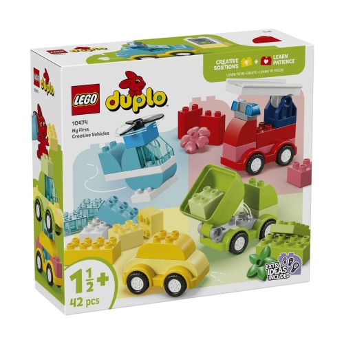 LEGO Duplo Creative Vehicles για 1.5+ Ετών 42τμχ 10474