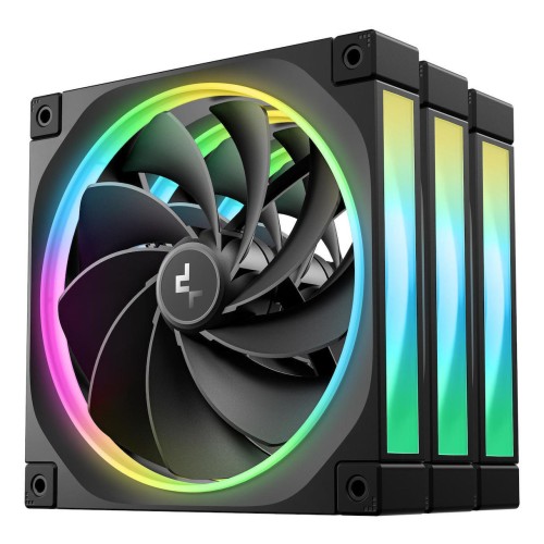 Deepcool FL14R Reverse Blade Case Fan 140mm (1700rpm / 64.56cfm) με ARGB Φωτισμό και Σύνδεση 4-Pin PWM 3τμχ