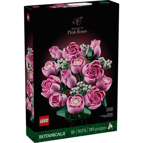 LEGO Botanical Collection Bouquet of Pink Roses για 18+ Ετών 789τμχ 10374
