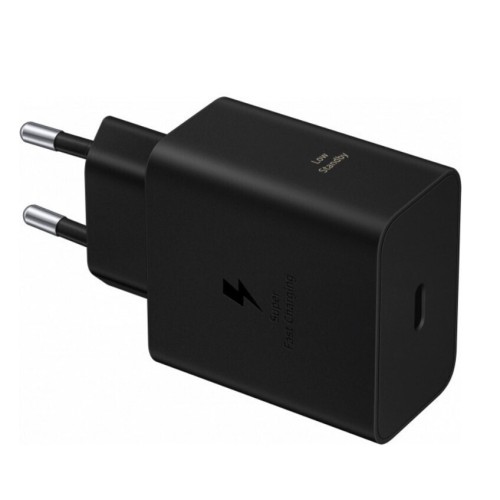 Samsung Φορτιστής Χωρίς Καλώδιο GaN με Θύρα USB-C 60W Power Delivery Μαύρος (EP-T6010N)