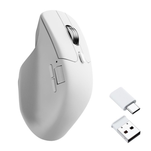 Keychron KB45 M6S-B72 Ασύρματο Bluetooth Ποντίκι Λευκό
