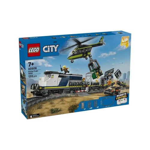 LEGO Τουβλάκια Police Train Heist για 7+ Ετών 1313τμχ 60508