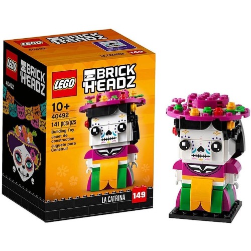 LEGO Brick Headz Brickheadz για 10+ Ετών 141τμχ 40492
