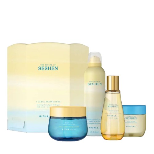 Ritual Seshen Gift Set Shower Foam 200 Ml Scrub 150g Body Lotion 200 Ml Body Spray 100 Ml