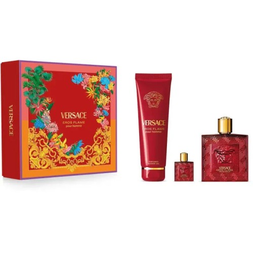 Versace Versace Eros Flame Gift Ανδρικό Σετ με Eau de Parfum και Shower Gel