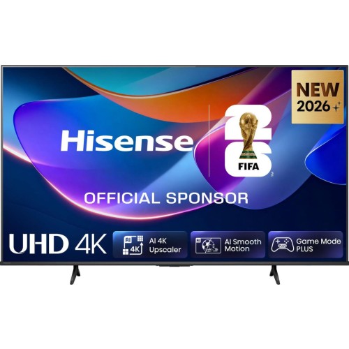 Hisense Smart Τηλεόραση 50" 4K UHD LED A6S HDR (2026) 50A6S