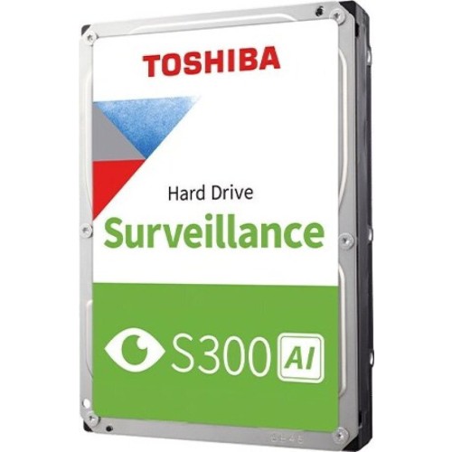 Toshiba S300 AI 8TB HDD Σκληρός Δίσκος 3.5" SATA III 7200rpm με 512MB Cache για Καταγραφικό MG10ADA800E-V