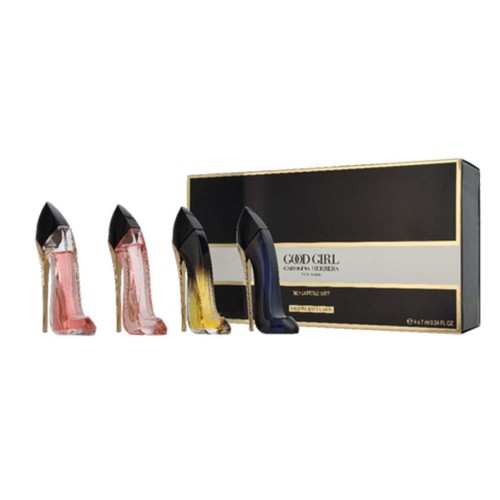 Good Girl Edp 7ml + Very Good Girl Edp 7ml + Good Girl Blush Edp 7ml + Good Girl Jasmine Absolute Edp 7ml