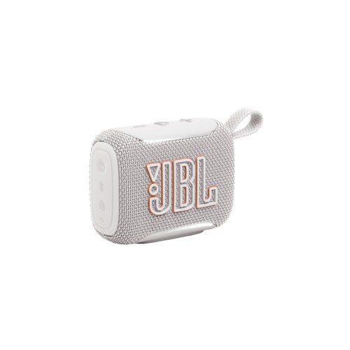 JBL Go 5 Αδιάβροχο Ηχείο Bluetooth 4.8W με Διάρκεια Μπαταρίας έως 10 ώρες Λευκό