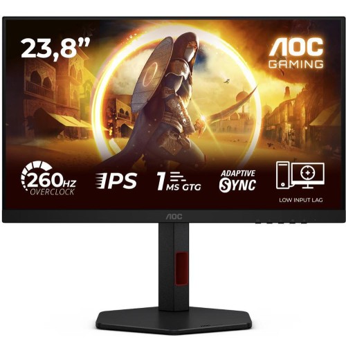 AOC 24G4ZR IPS HDR Gaming Monitor 23.8" FHD 1920x1080 260Hz με Χρόνο Απόκρισης 1ms GTG