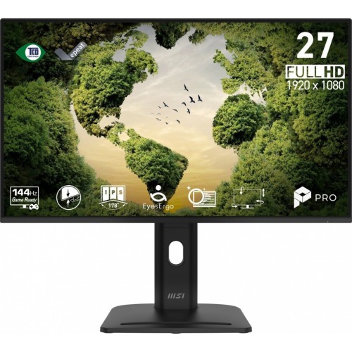 MSI PRO MP275PGN E14 IPS HDR Monitor 27" FHD 1920x1080 144Hz με Χρόνο Απόκρισης 4ms GTG