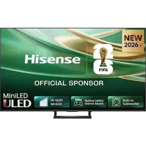 Hisense Smart Τηλεόραση 85" 4K UHD Mini LED E8S HDR (2025) 85E8S
