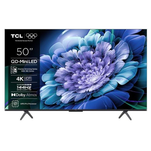 TCL Smart Τηλεόραση 50" 4K UHD Mini LED C69K Premium HDR (2025) 50C69K