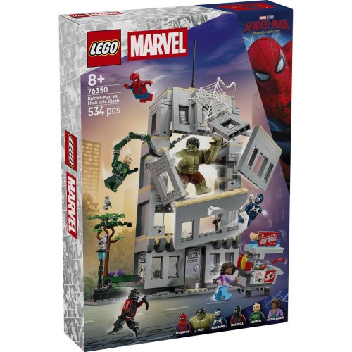 LEGO Spider-Man Spider-Man vs. Hulk Epic Clash για 8+ Ετών 534τμχ 76350