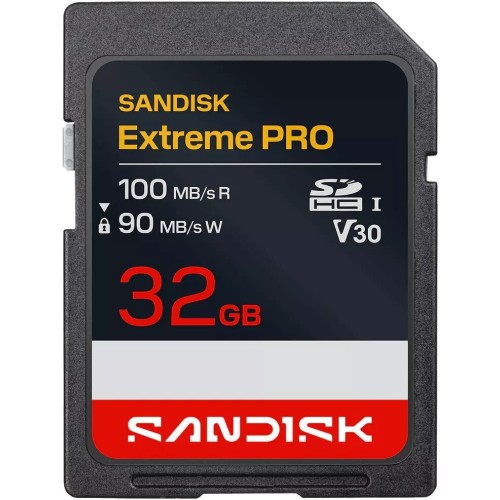 Sandisk Extreme Pro SDHC 32GB U3 V30 UHS-I 90MB/s