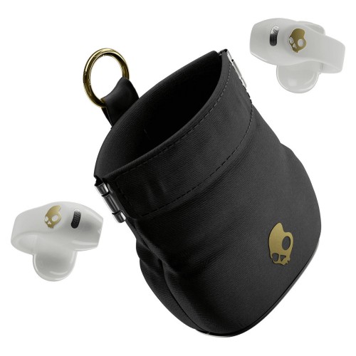 Skullcandy Push 720 Open Open Ear Bluetooth Handsfree Ακουστικά με Αντοχή στον Ιδρώτα και Θήκη Φόρτισης Λευκά