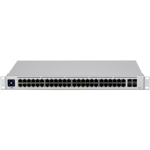 Ubiquiti UniFi USW-48-POE Managed L2 PoE+ Switch με 48 Θύρες Gigabit (1Gbps) Ethernet και 4 SFP Θύρες