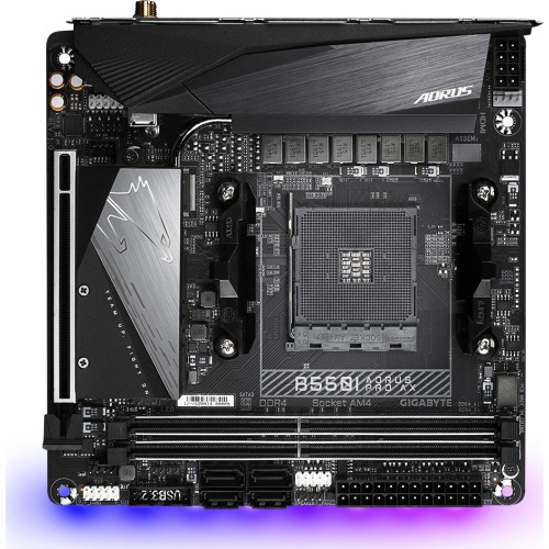 Gigabyte B550I Aorus Pro AX Motherboard Mini ITX με AMD AM4 Socket