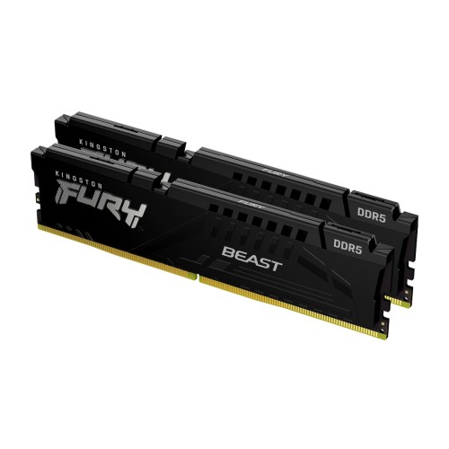 Kingston Fury Beast 64GB DDR5 RAM με 2 Modules (2x32GB) και Ταχύτητα 5200 για Desktop